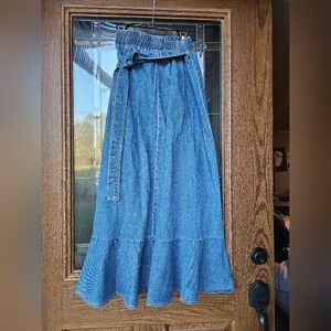 Shein Denim Skirt Small